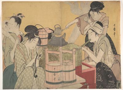 Utamaro's kitchen