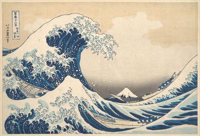 Hokusai's great wave