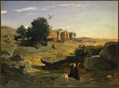 Hagar in the wilderness