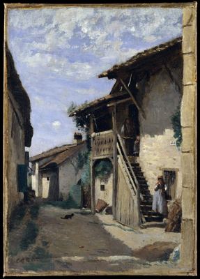 A village street