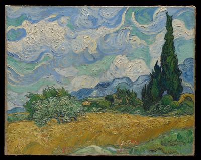 Van Gogh's wheat field