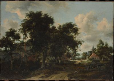 The entrance to a village