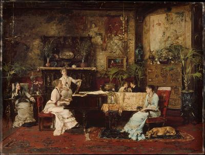 The music room