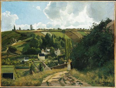 Hillside village