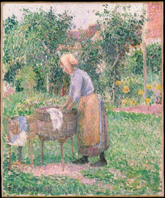 A washerwoman