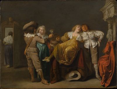 A party of merrymakers