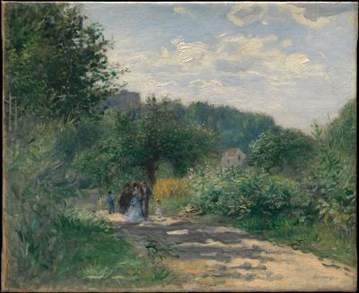 A road in Louveciennes