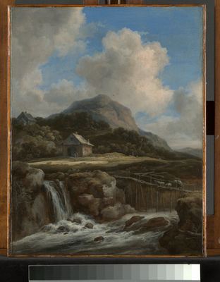 A mountain torrent