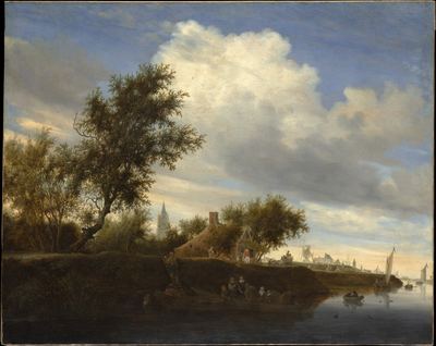 The ferry near Gorinchem