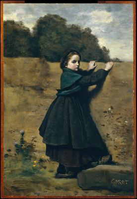 The curious little girl