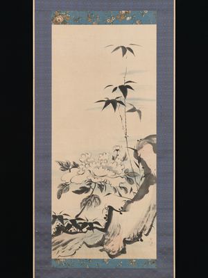 Peony and bamboo